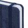 картинка Ежедневник датированный 2024 А5 138x213 мм BRAUBERG "Wood", под кожу, держатель для ручки, синий, 114899 в разных цветах с печатью логотипа.